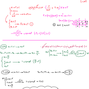 جزوه آموزش توابع لگاریتمی و نمایی